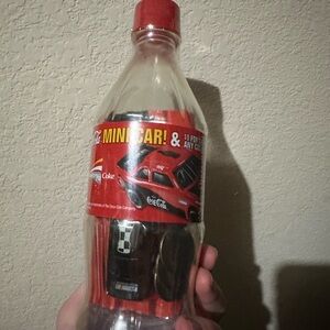 Coca-Cola Red Label Mini Car Bottle